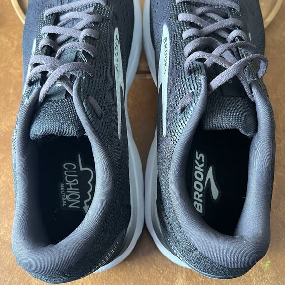Brooks Ghost 16 Mens 12.5 Black Neutral Cushioned Road Running Sneaker Shoes main image 11